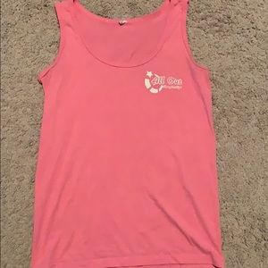 pink all out championship tank